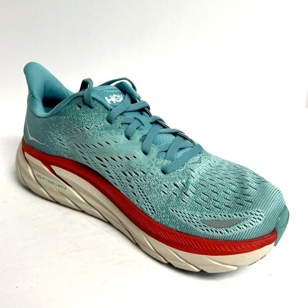 Hoka One One Clifton 8 Womens Running Shoe Blue 8 M